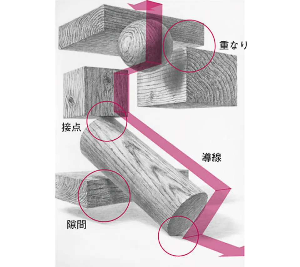 建筑｜空间素描案例分析&讲解| 日新美术学院